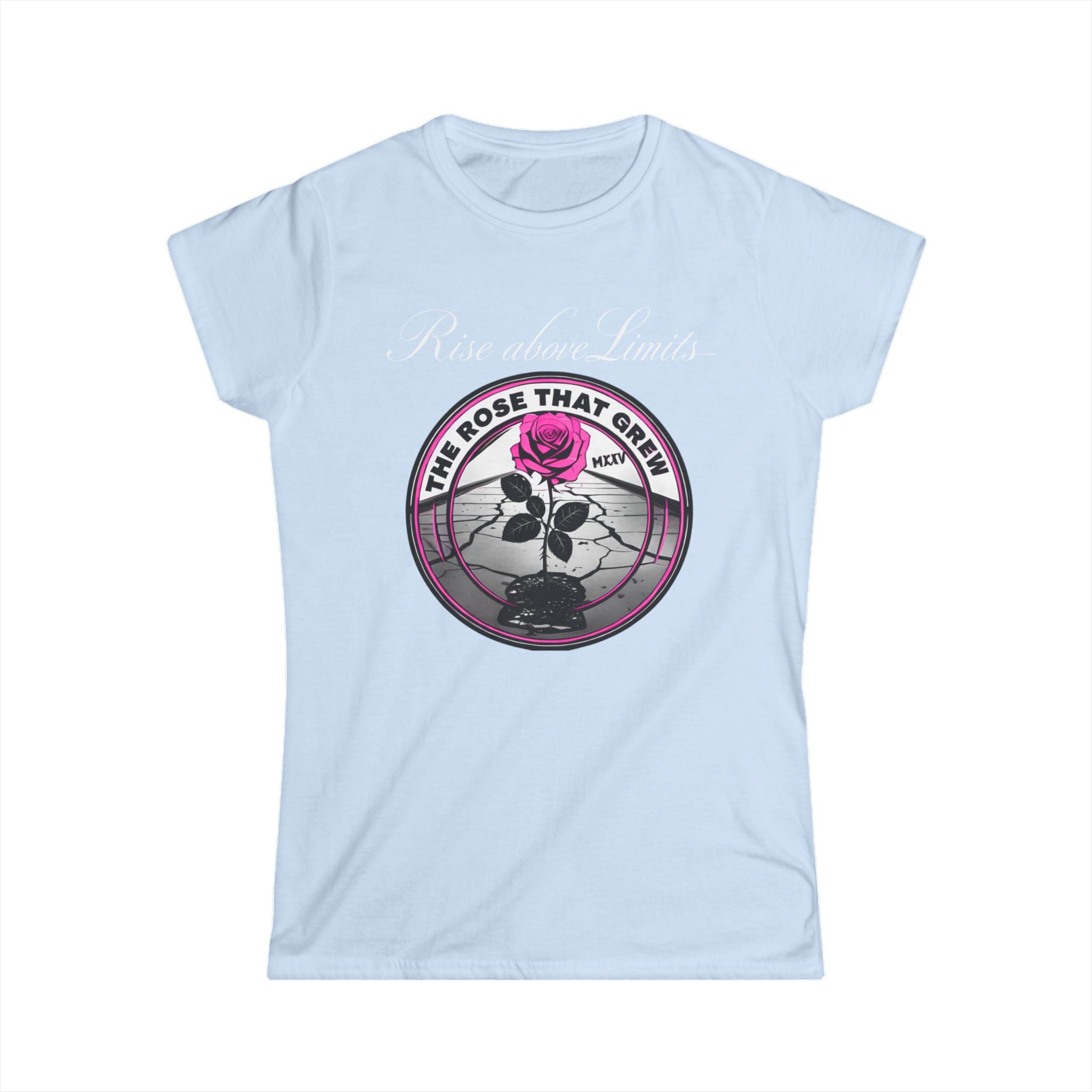 Women's Graphic Tee with Floral Design, Casual Wear, Gift for Her, Fashion Statement, Summer Outfit, Unique Style