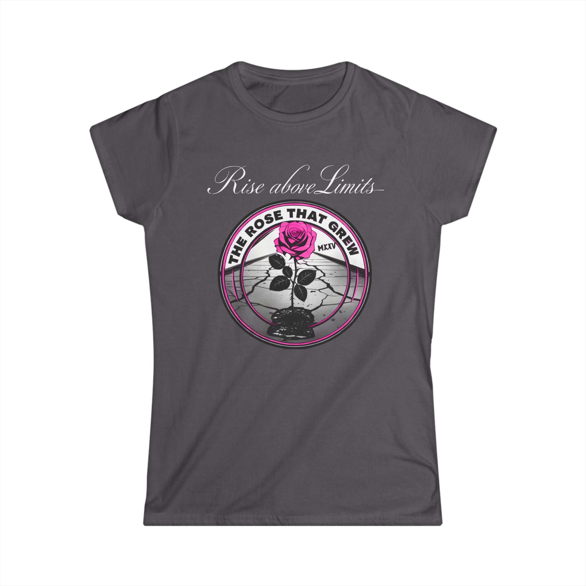 Women's Graphic Tee with Floral Design, Casual Wear, Gift for Her, Fashion Statement, Summer Outfit, Unique Style