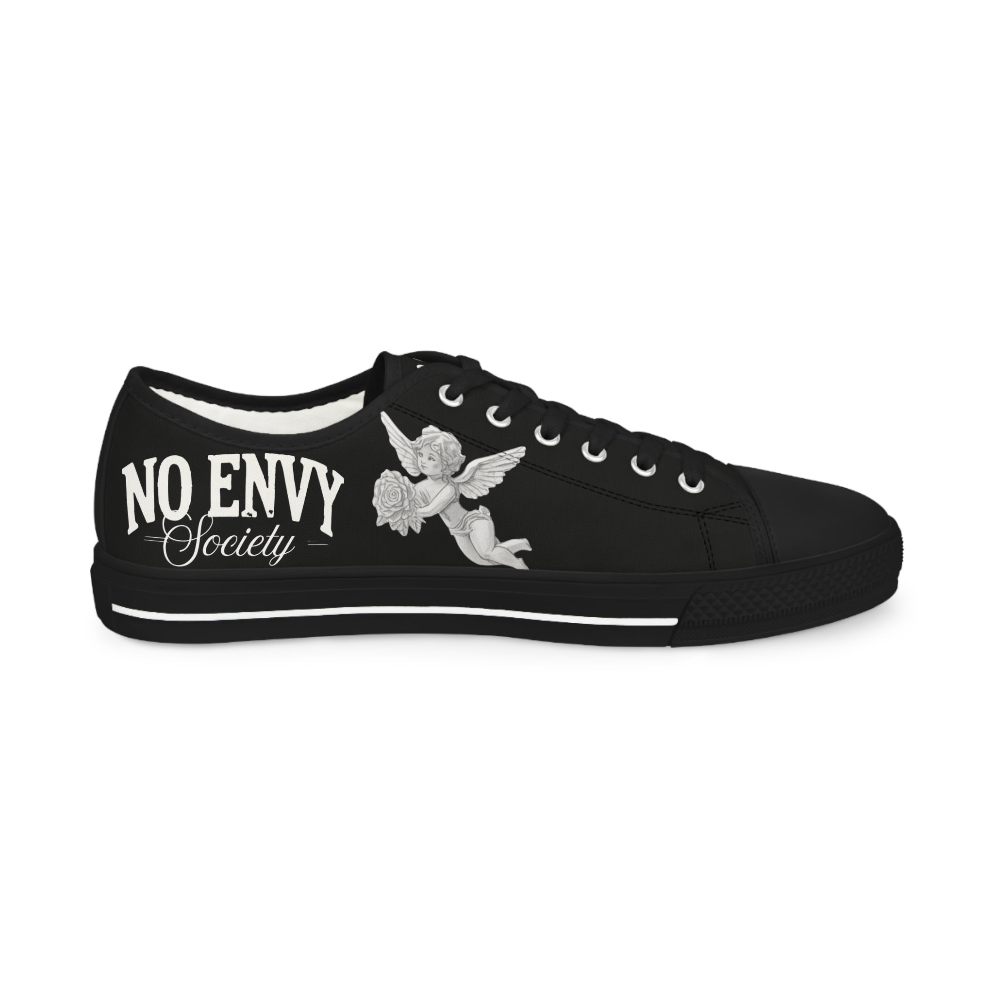 Stand out with No Envy Society’s Rockstar Wave Sneakers – Bold, Grunge - Streetwear Shoes