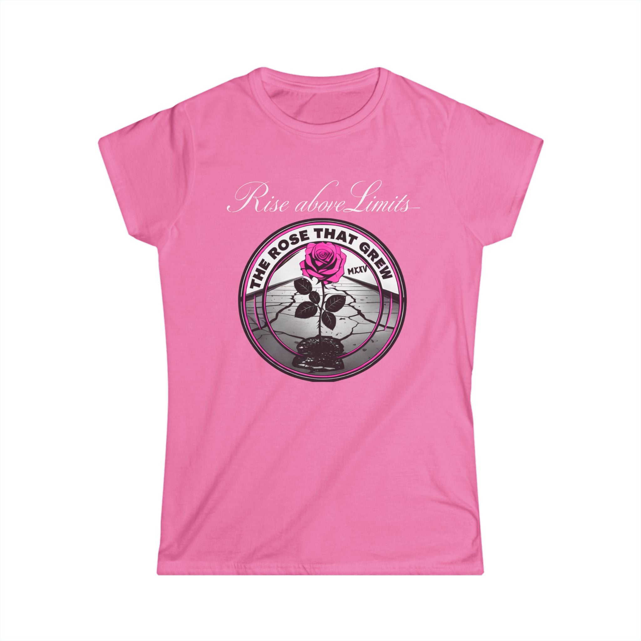 Women's Graphic Tee with Floral Design, Casual Wear, Gift for Her, Fashion Statement, Summer Outfit, Unique Style