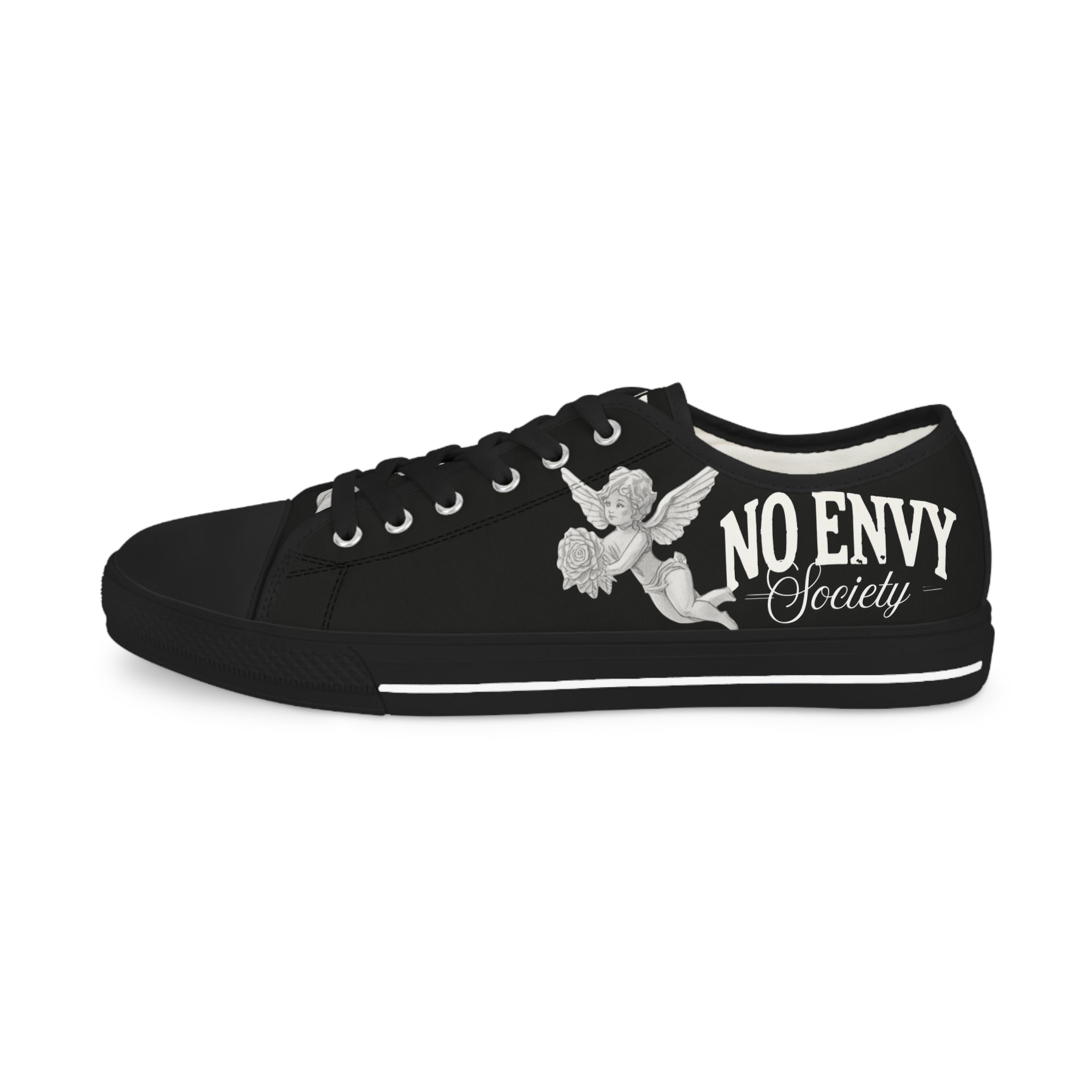 Stand out with No Envy Society’s Rockstar Wave Sneakers – Bold, Grunge - Streetwear Shoes