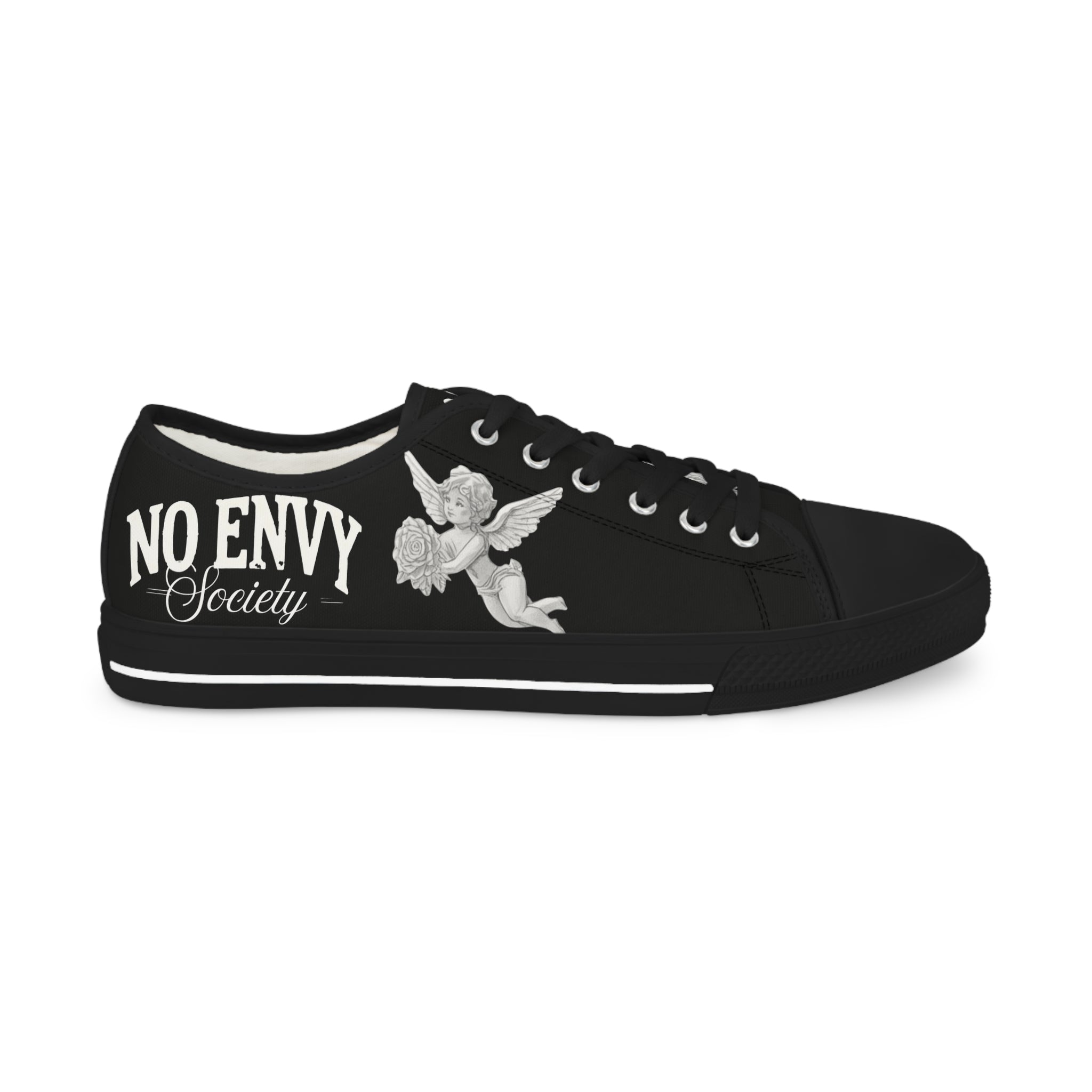 Stand out with No Envy Society’s Rockstar Wave Sneakers – Bold, Grunge - Streetwear Shoes