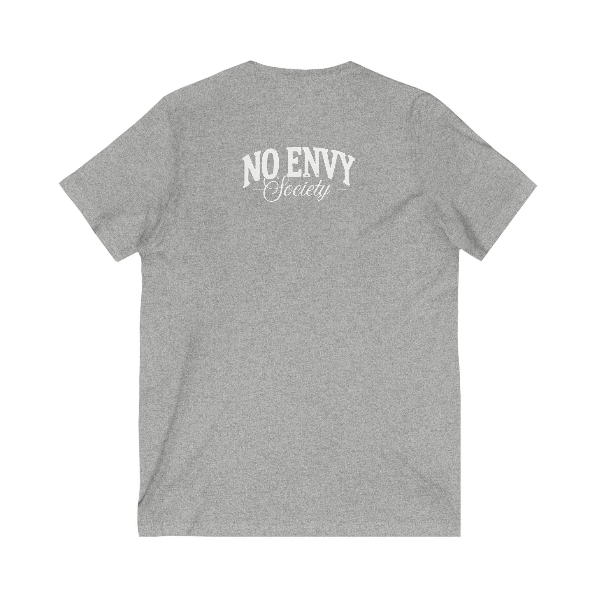 Spread Love Not Hate V-Neck Tee, Unisex Inspirational Shirt, Casual Everyday Wear, Gift for Friends, Positive Message Tee