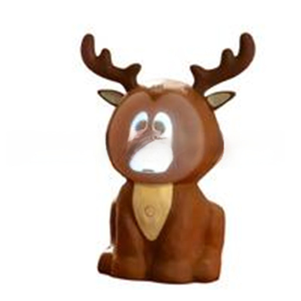 Talking Animated Blink Snowman With Light Up Eyes And Playful Voice For Holiday Home Table Centerpiece Gift Christmas Decorations