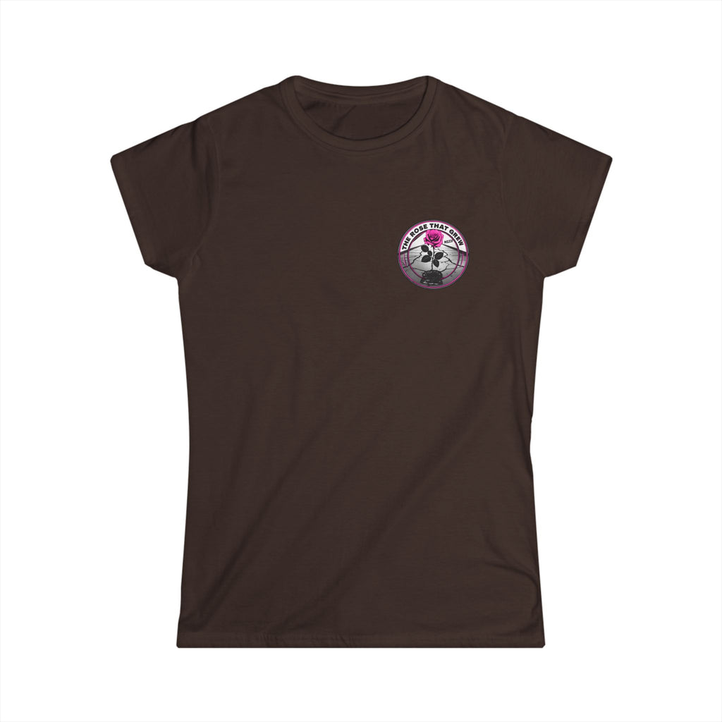 Women's Graphic Tee with Floral Design, Casual Wear, Gift for Her, Fashion Statement, Summer Outfit, Unique Style