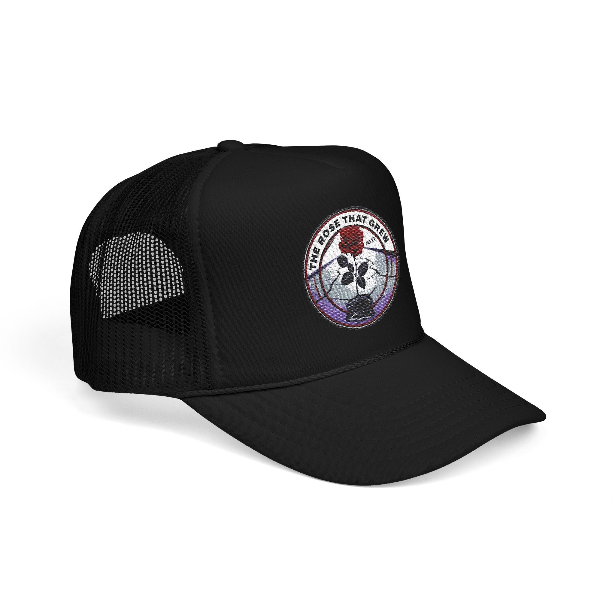Embroidered Foam Trucker cap, Unique Apparel, Gift for Outdoor Lovers, Casual Fashion, Custom Cap