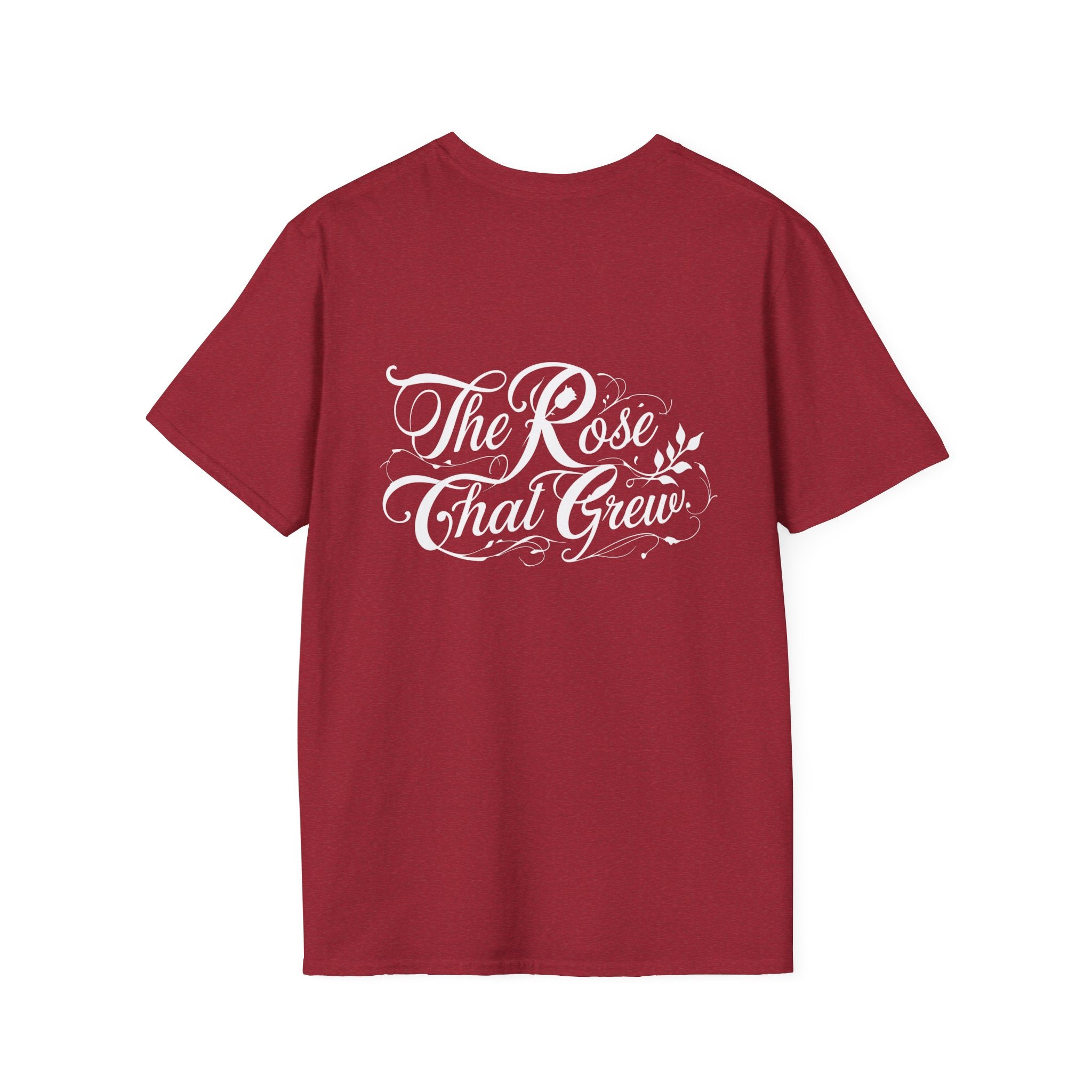 Unisex Softstyle T-Shirt with 'The Rose That Grew' Design - Perfect for Nature Lovers, Gifts for Friends, Casual Wear, Summer Outfits, [...]