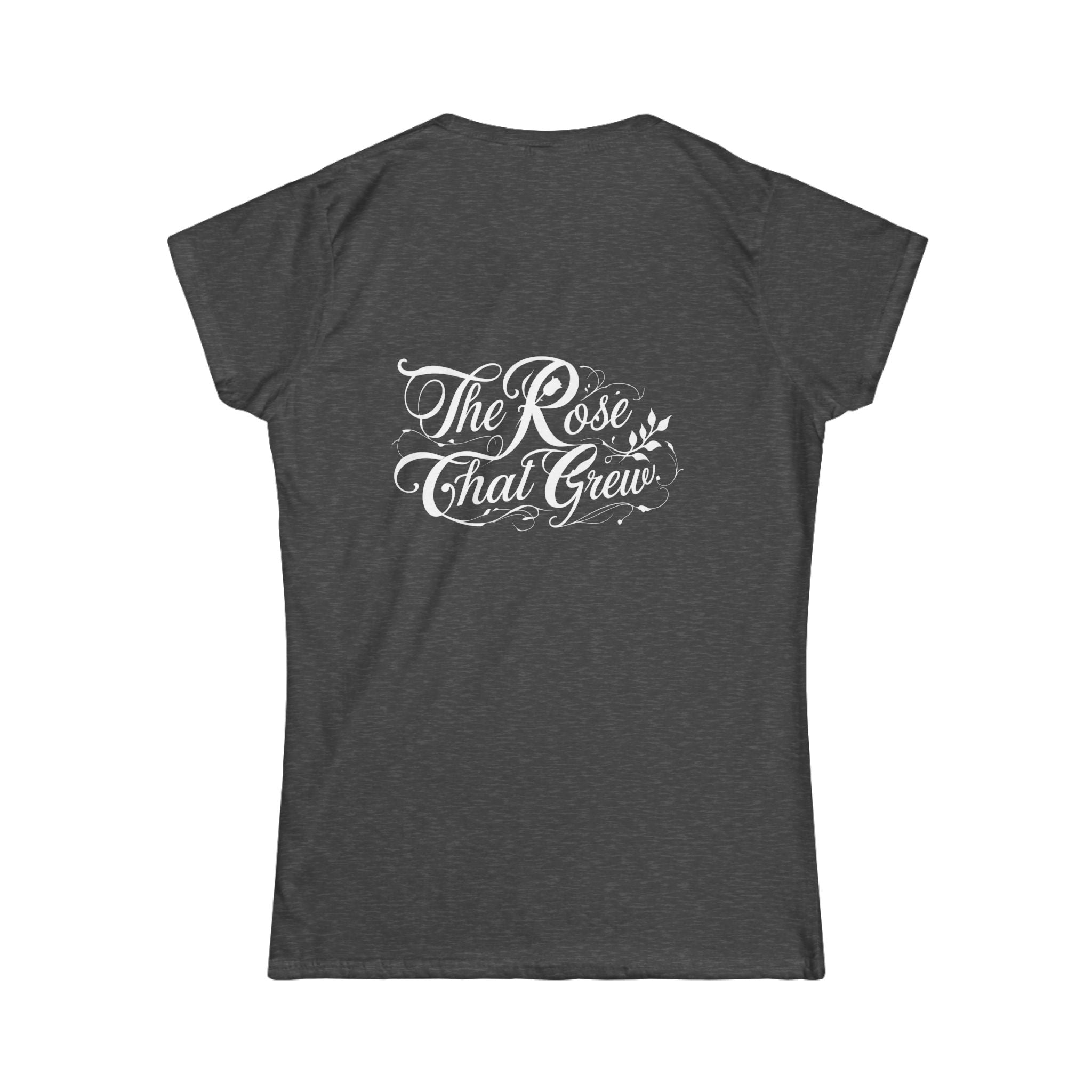 Women's Graphic Tee with Floral Design, Casual Wear, Gift for Her, Fashion Statement, Summer Outfit, Unique Style
