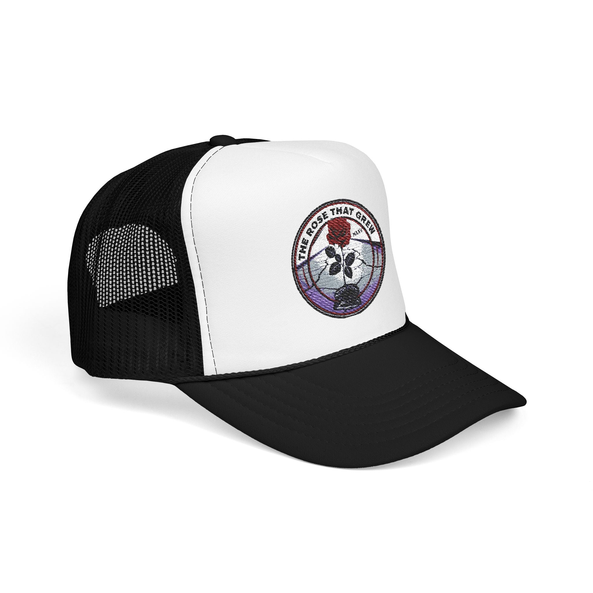 Embroidered Foam Trucker cap, Unique Apparel, Gift for Outdoor Lovers, Casual Fashion, Custom Cap