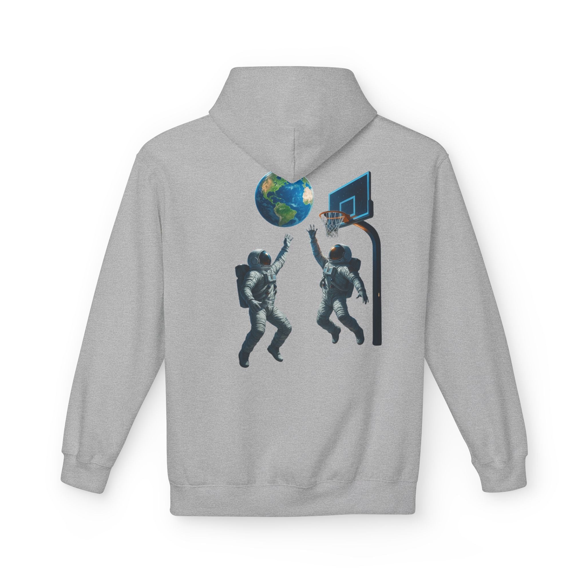 Throwed: Unisex Fleece Hoodie for Space and Sports Enthusiasts, Ideal for Holidays, Gifts, Homewear, Casual Wear