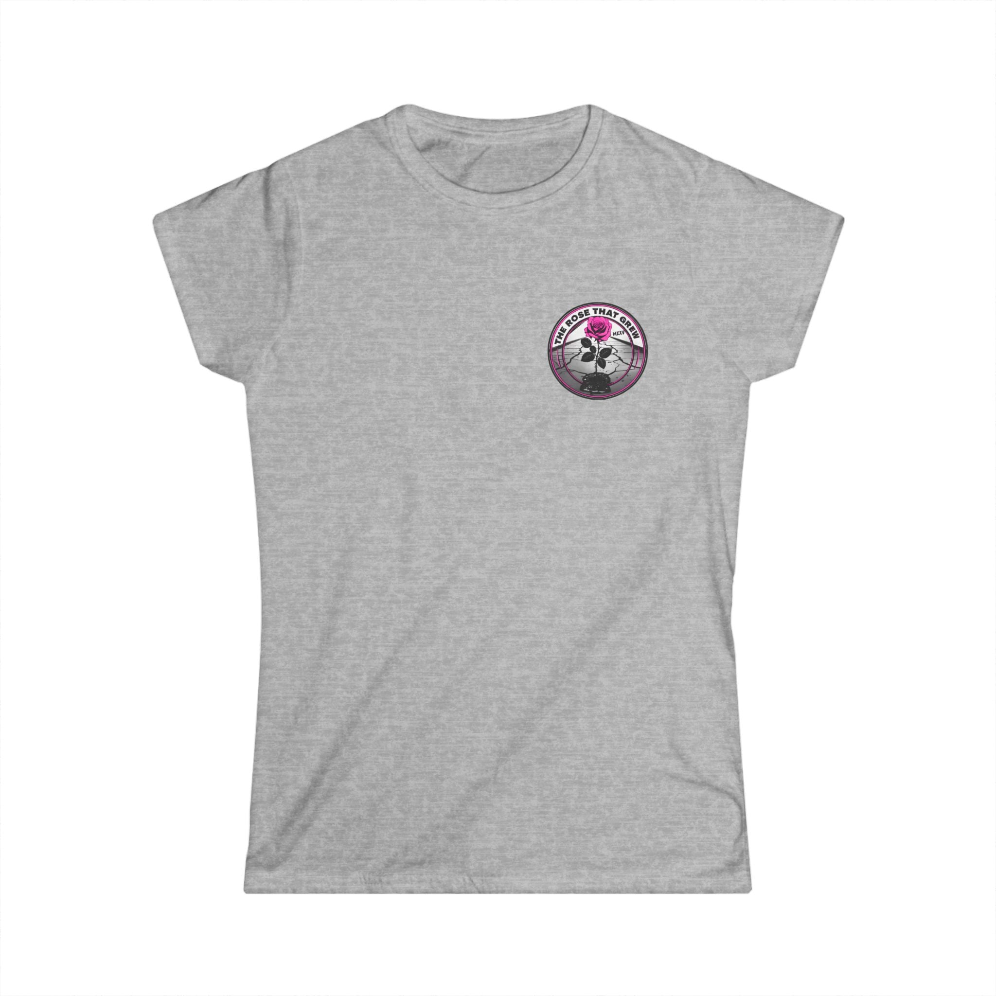 Women's Graphic Tee with Floral Design, Casual Wear, Gift for Her, Fashion Statement, Summer Outfit, Unique Style
