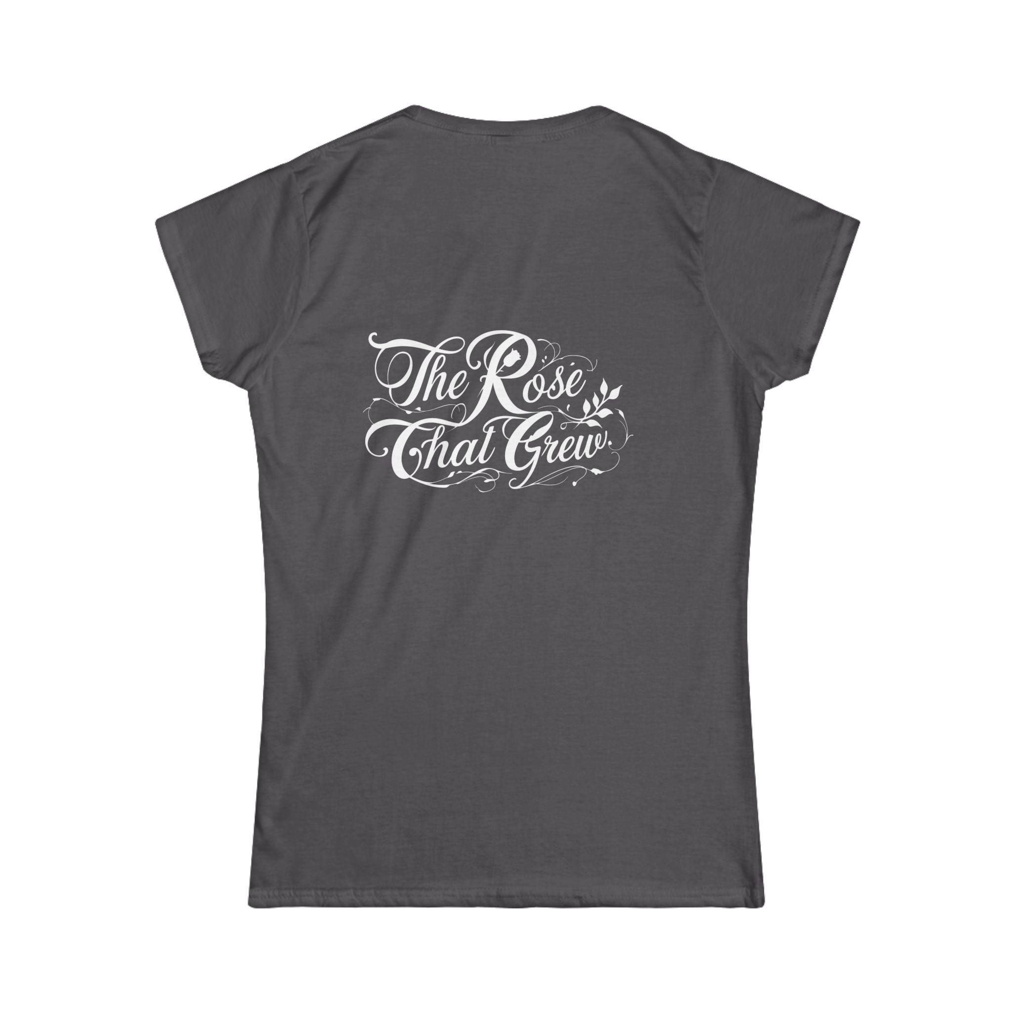 Women's Graphic Tee with Floral Design, Casual Wear, Gift for Her, Fashion Statement, Summer Outfit, Unique Style