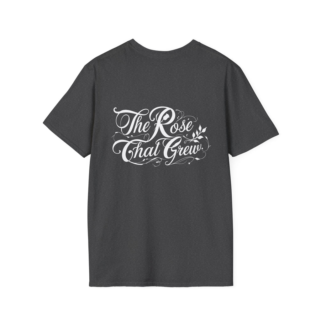 Unisex Softstyle T-Shirt with 'The Rose That Grew' Design - Perfect for Nature Lovers, Gifts for Friends, Casual Wear, Summer Outfits, [...]