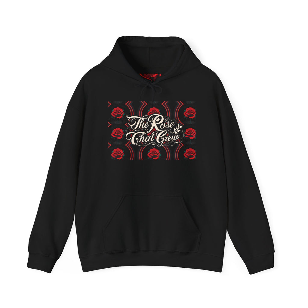 Stylish Rose-Themed Unisex Hoodie - Perfect for Cozy Days, Casual Outings, Gift Ideas, Fall Celebrations, & Floral Lovers
