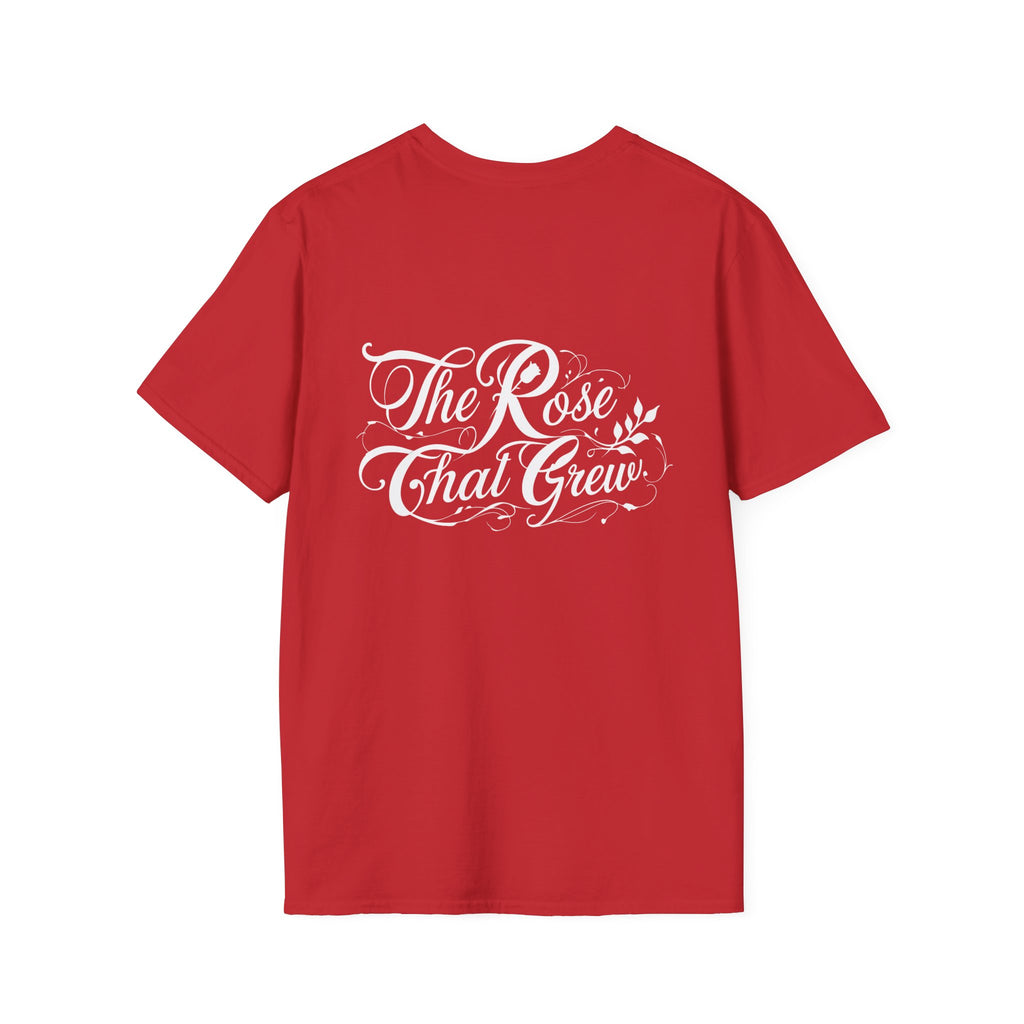 Unisex Softstyle T-Shirt with 'The Rose That Grew' Design - Perfect for Nature Lovers, Gifts for Friends, Casual Wear, Summer Outfits, [...]