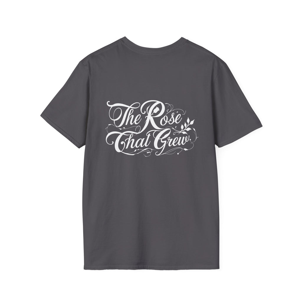 Unisex Softstyle T-Shirt with 'The Rose That Grew' Design - Perfect for Nature Lovers, Gifts for Friends, Casual Wear, Summer Outfits, [...]