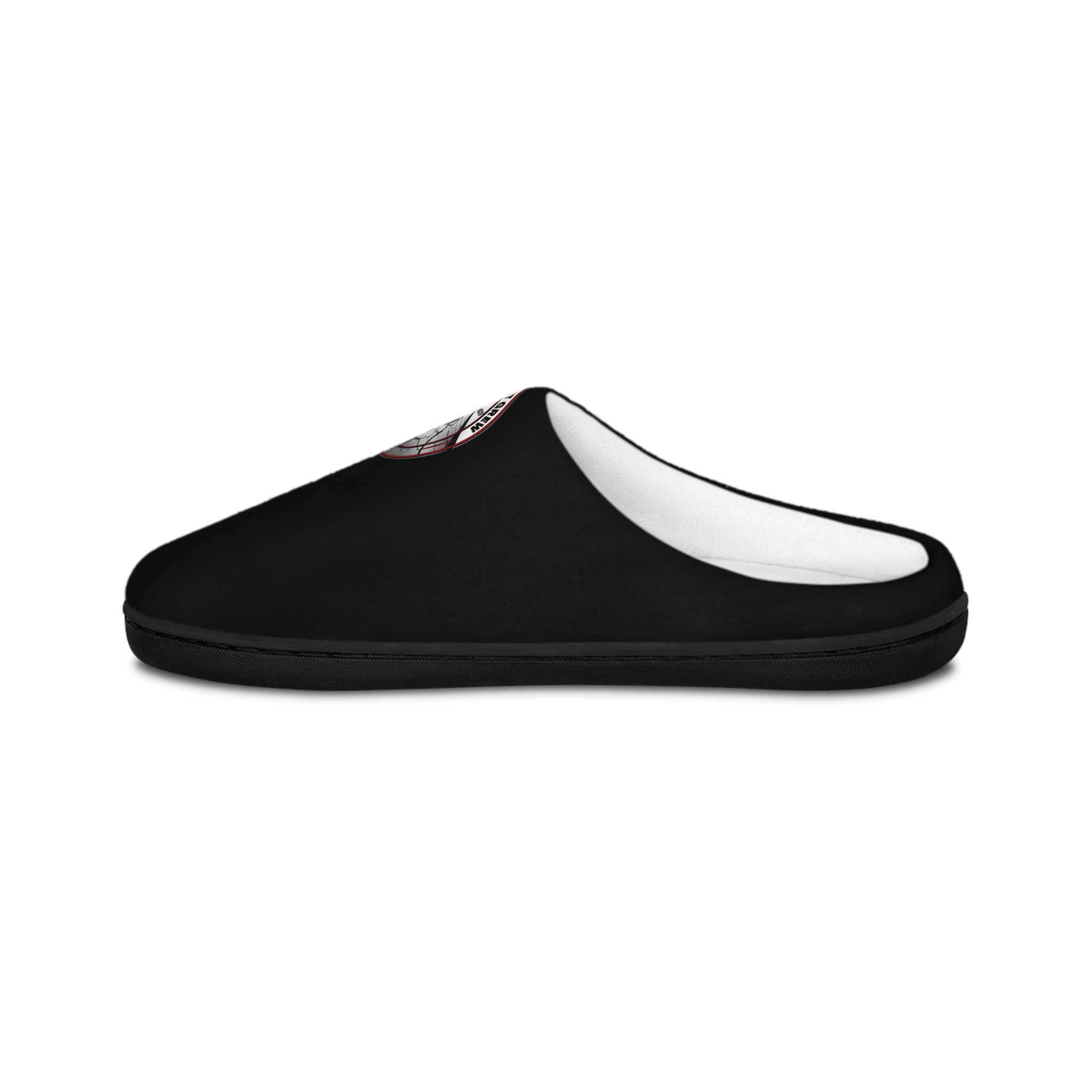 Cozy Black Indoor Slippers with Unique Design, Perfect for Home, Relaxation, Gifts, Cozy Nights, or Seasonal Celebrations