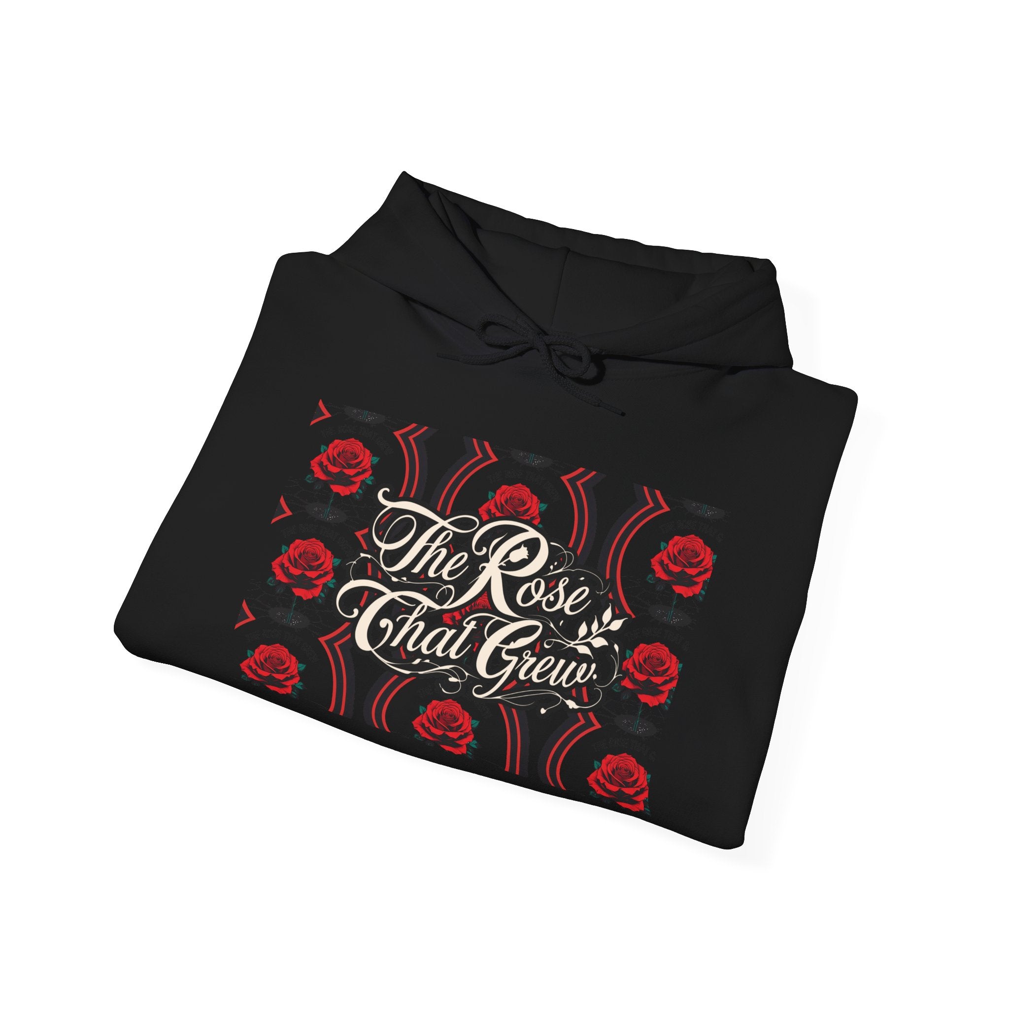 Stylish Rose-Themed Unisex Hoodie - Perfect for Cozy Days, Casual Outings, Gift Ideas, Fall Celebrations, & Floral Lovers