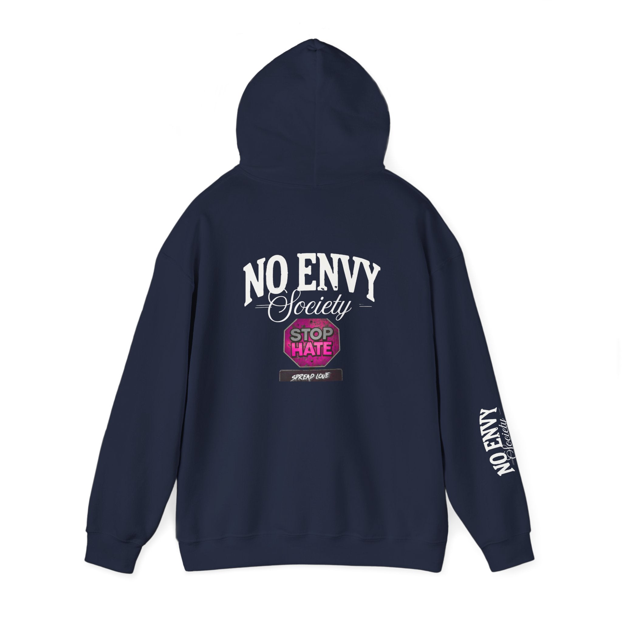 No Envy Brand:  Unisex Sweatshirt for Casual Style, Retro Vibe, Unique Outfit
