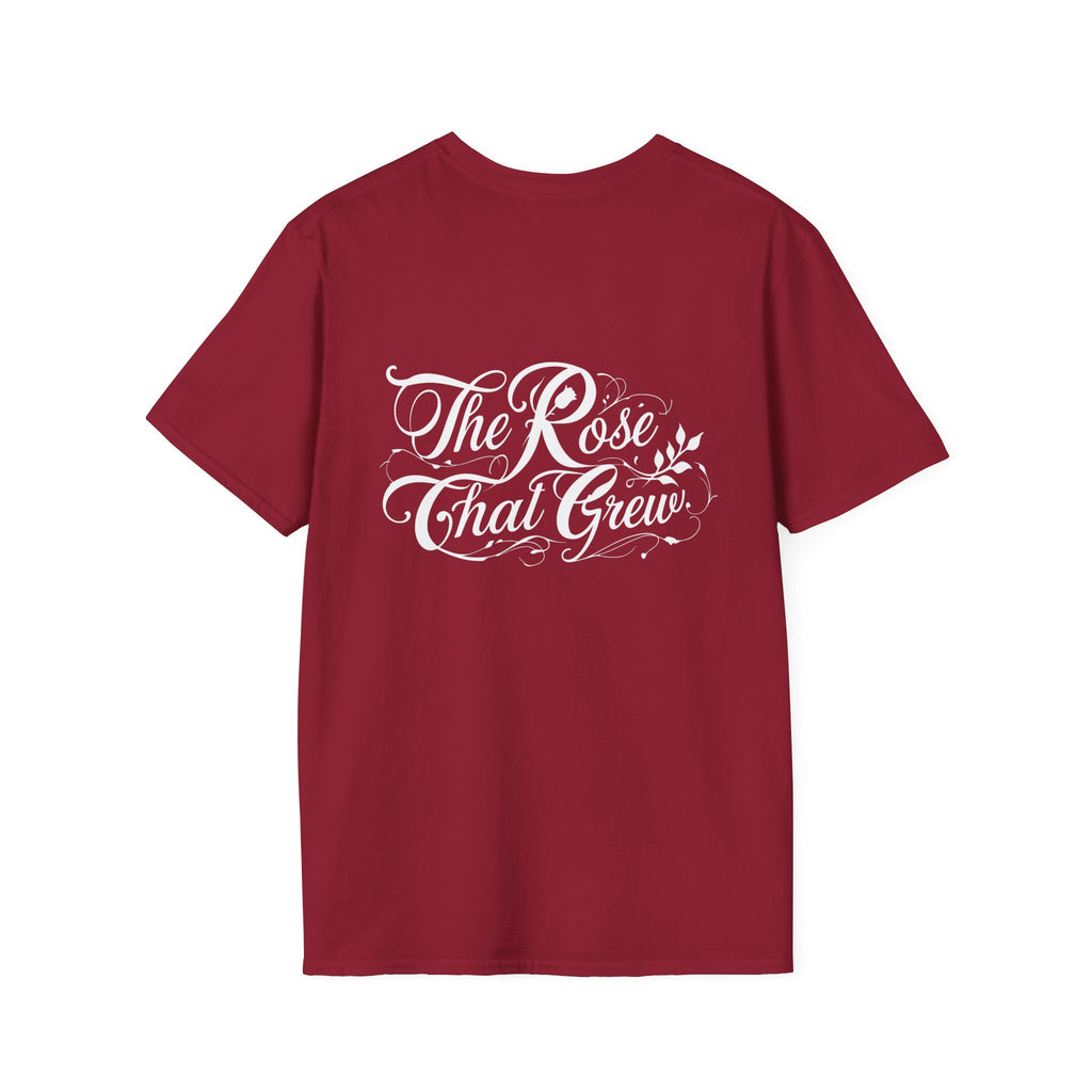 Unisex Softstyle T-Shirt with 'The Rose That Grew' Design - Perfect for Nature Lovers, Gifts for Friends, Casual Wear, Summer Outfits, [...]
