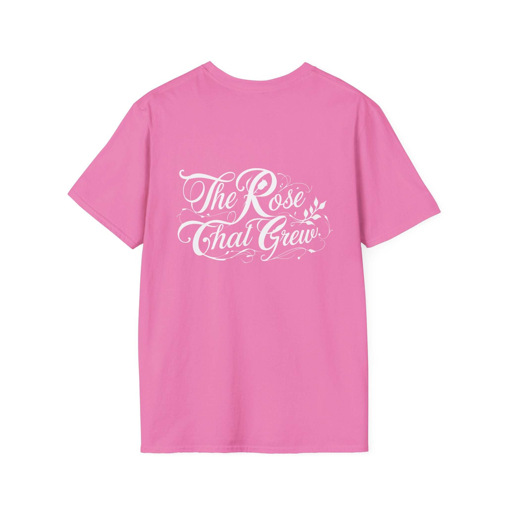 Unisex Softstyle T-Shirt with 'The Rose That Grew' Design - Perfect for Nature Lovers, Gifts for Friends, Casual Wear, Summer Outfits, [...]