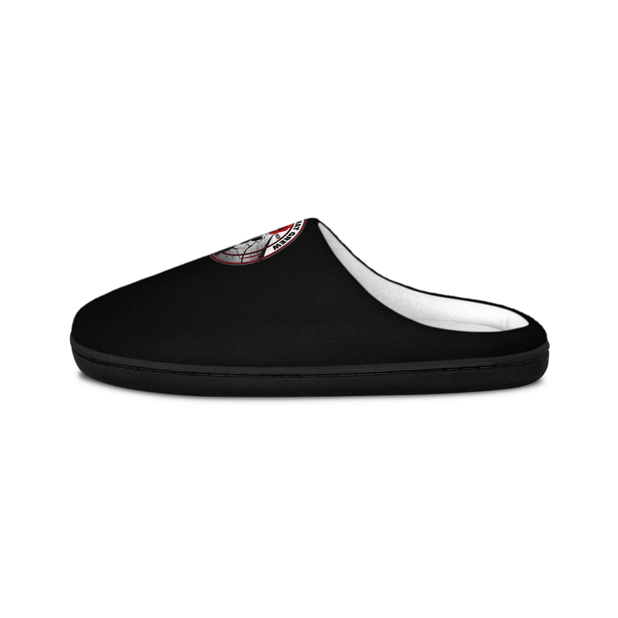 Cozy Black Indoor Slippers with Unique Design, Perfect for Home, Relaxation, Gifts, Cozy Nights, or Seasonal Celebrations