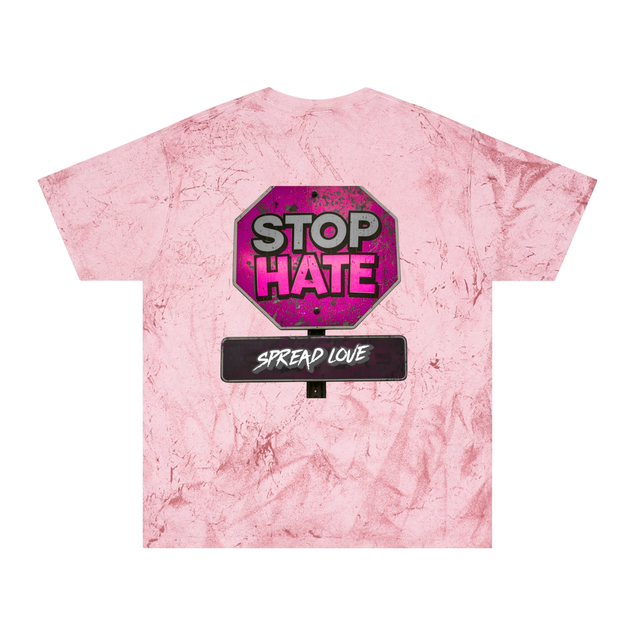 No Envy Brand Color Blast Unisex T-Shirt - Spread Love, No Envy Design, Positive Vibes, Casual Wear, Gift for Friends, Statement Tee