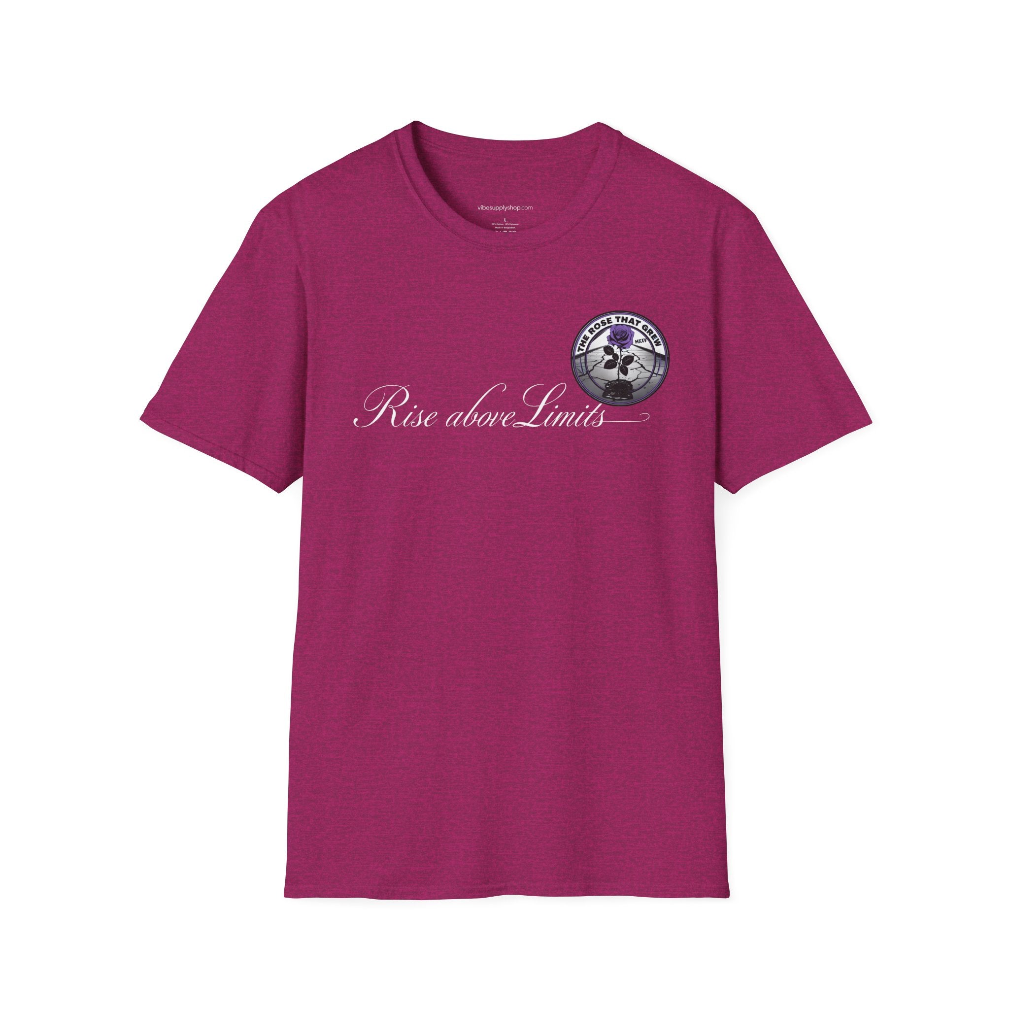 Unisex Softstyle T-Shirt with 'The Rose That Grew' Design - Perfect for Nature Lovers, Gifts for Friends, Casual Wear, Summer Outfits, [...]