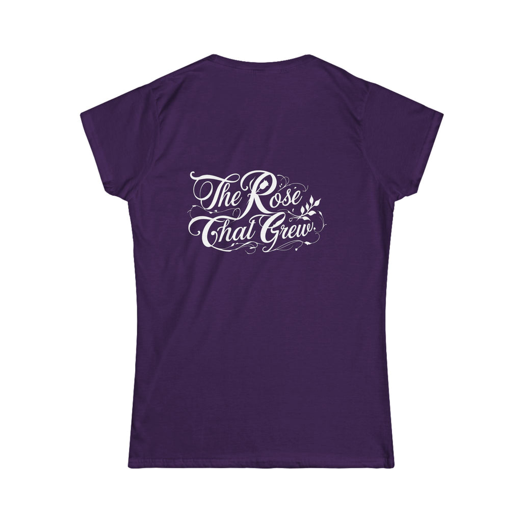 Women's Graphic Tee with Floral Design, Casual Wear, Gift for Her, Fashion Statement, Summer Outfit, Unique Style