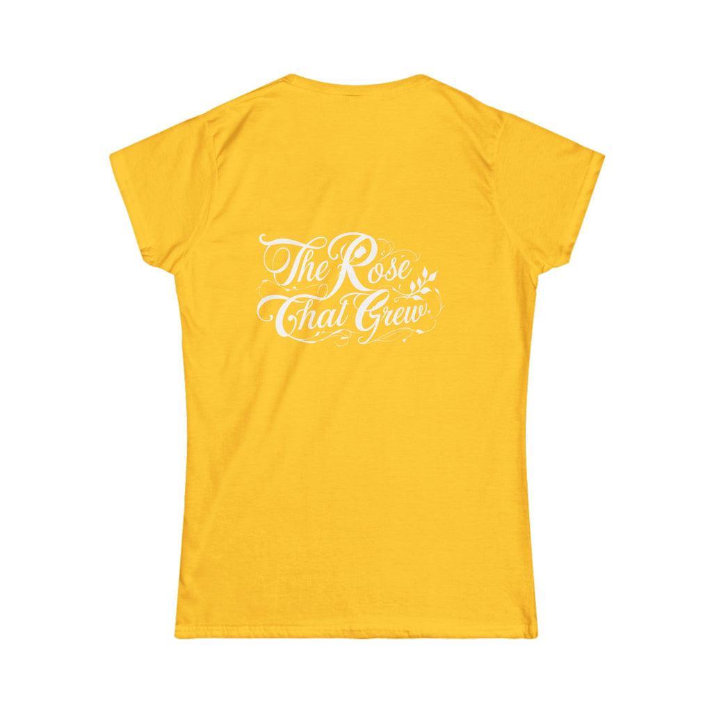Women's Graphic Tee with Floral Design, Casual Wear, Gift for Her, Fashion Statement, Summer Outfit, Unique Style