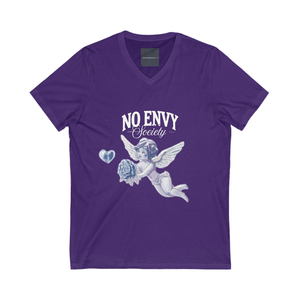 Spread Love Not Hate V-Neck Tee, Unisex Inspirational Shirt, Casual Everyday Wear, Gift for Friends, Positive Message Tee