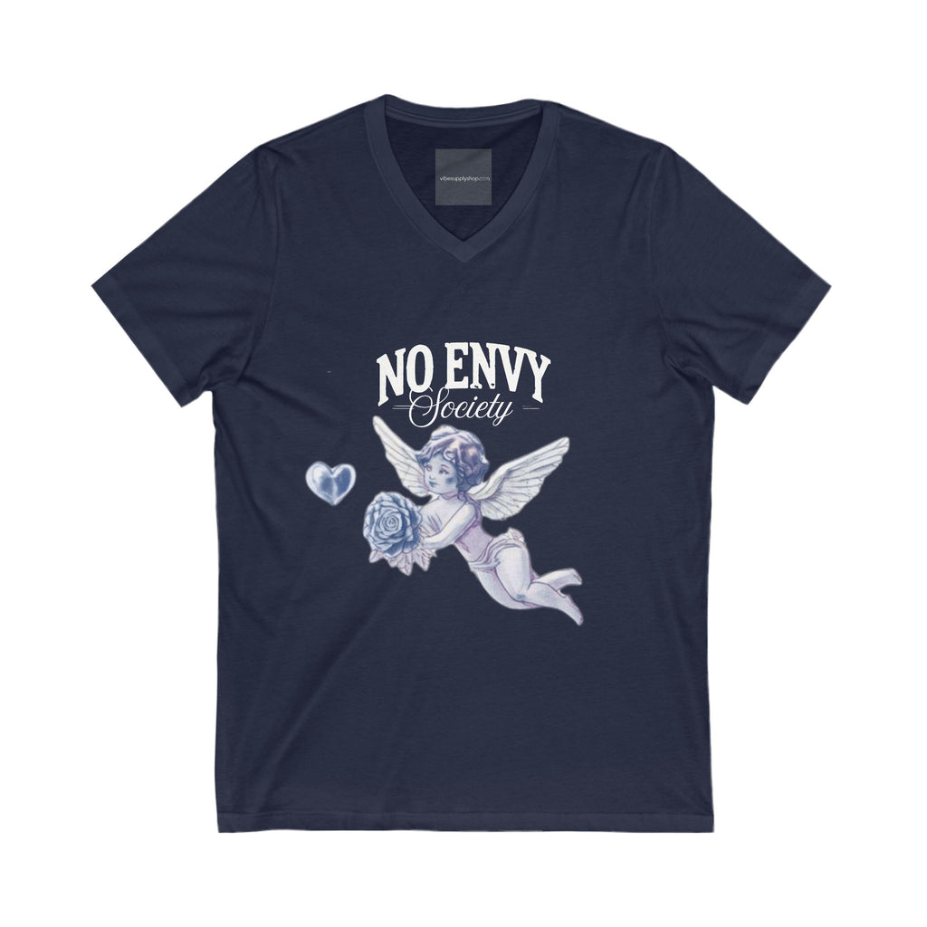 Spread Love Not Hate V-Neck Tee, Unisex Inspirational Shirt, Casual Everyday Wear, Gift for Friends, Positive Message Tee
