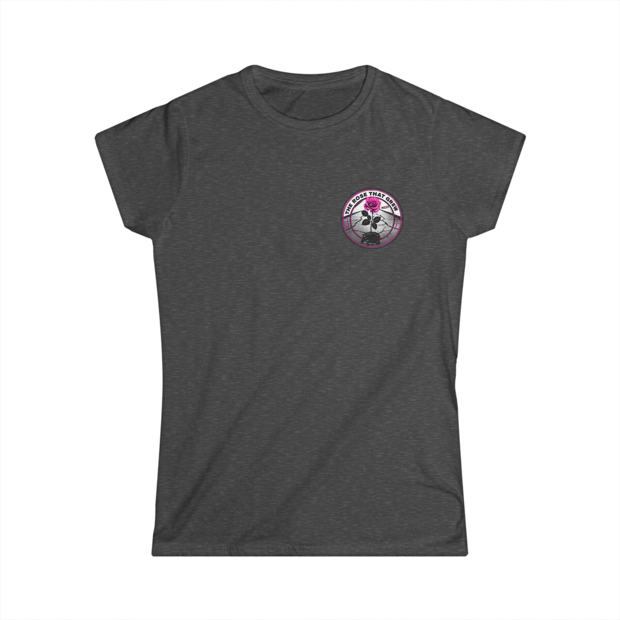 Women's Graphic Tee with Floral Design, Casual Wear, Gift for Her, Fashion Statement, Summer Outfit, Unique Style