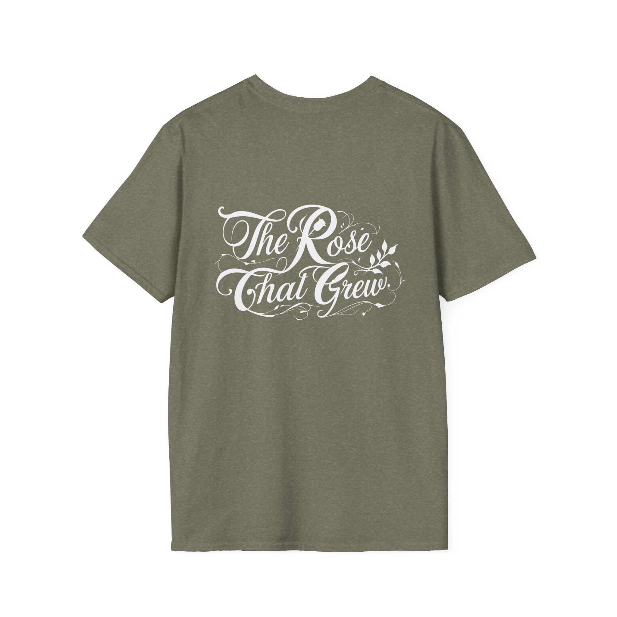Unisex Softstyle T-Shirt with 'The Rose That Grew' Design - Perfect for Nature Lovers, Gifts for Friends, Casual Wear, Summer Outfits, [...]