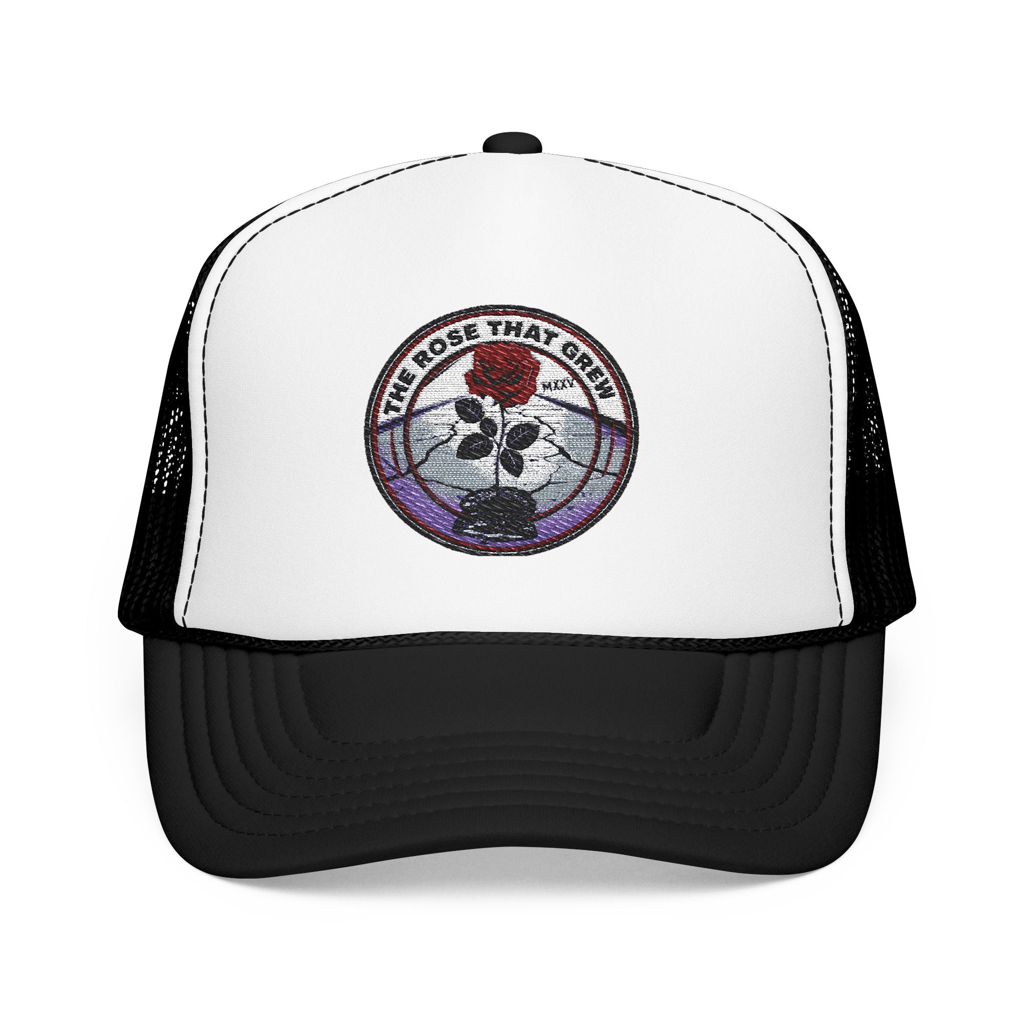 Embroidered Foam Trucker cap, Unique Apparel, Gift for Outdoor Lovers, Casual Fashion, Custom Cap