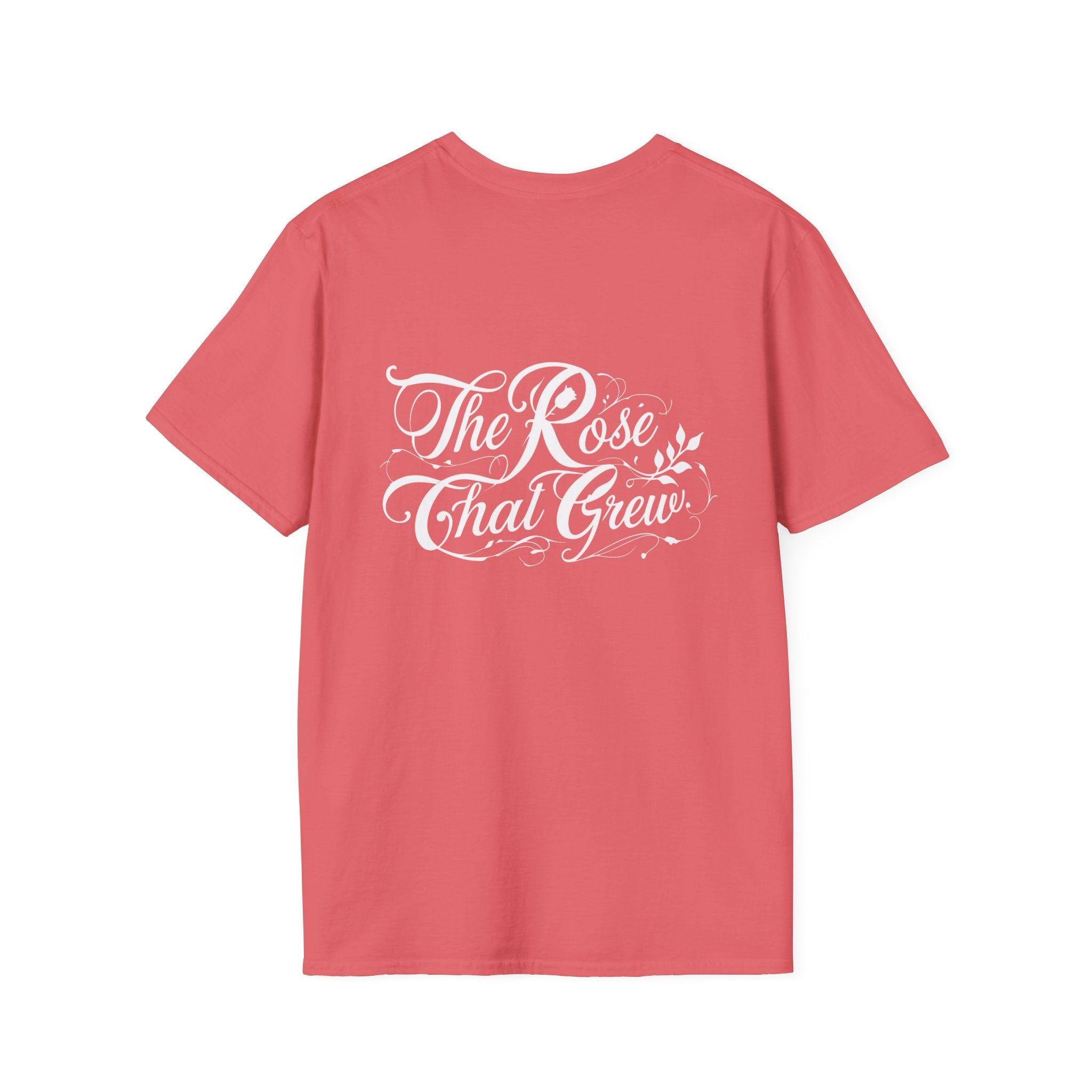 Unisex Softstyle T-Shirt with 'The Rose That Grew' Design - Perfect for Nature Lovers, Gifts for Friends, Casual Wear, Summer Outfits, [...]