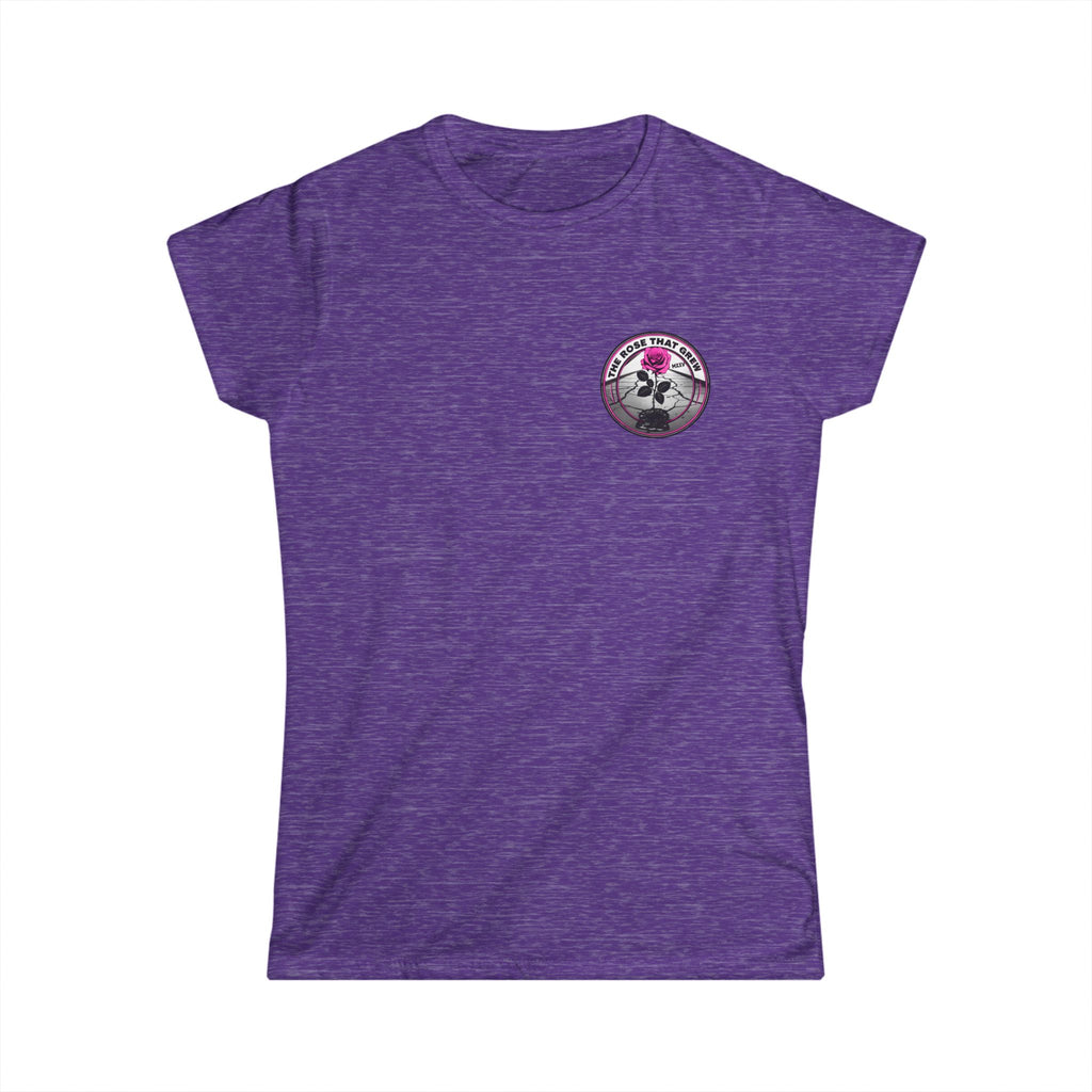 Women's Graphic Tee with Floral Design, Casual Wear, Gift for Her, Fashion Statement, Summer Outfit, Unique Style