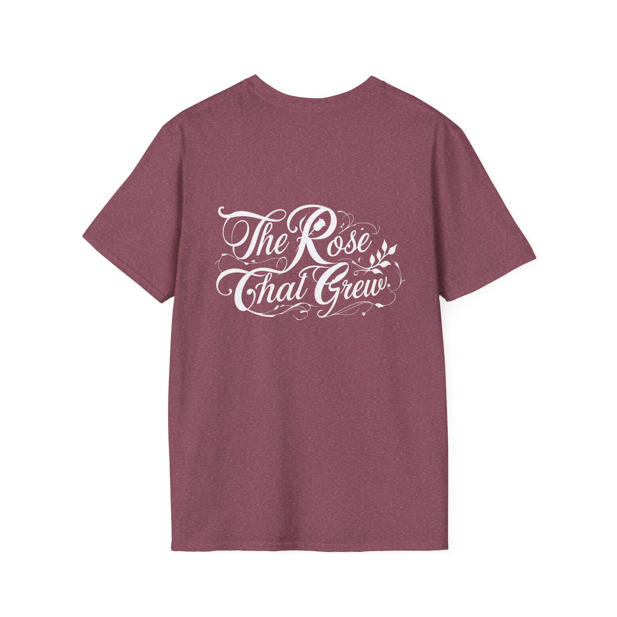 Unisex Softstyle T-Shirt with 'The Rose That Grew' Design - Perfect for Nature Lovers, Gifts for Friends, Casual Wear, Summer Outfits, [...]